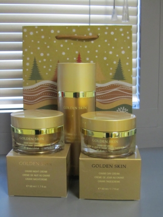 Être Belle - Set Golden skin č.1 ( denný krém, nočný krém, čistiace mlieko )